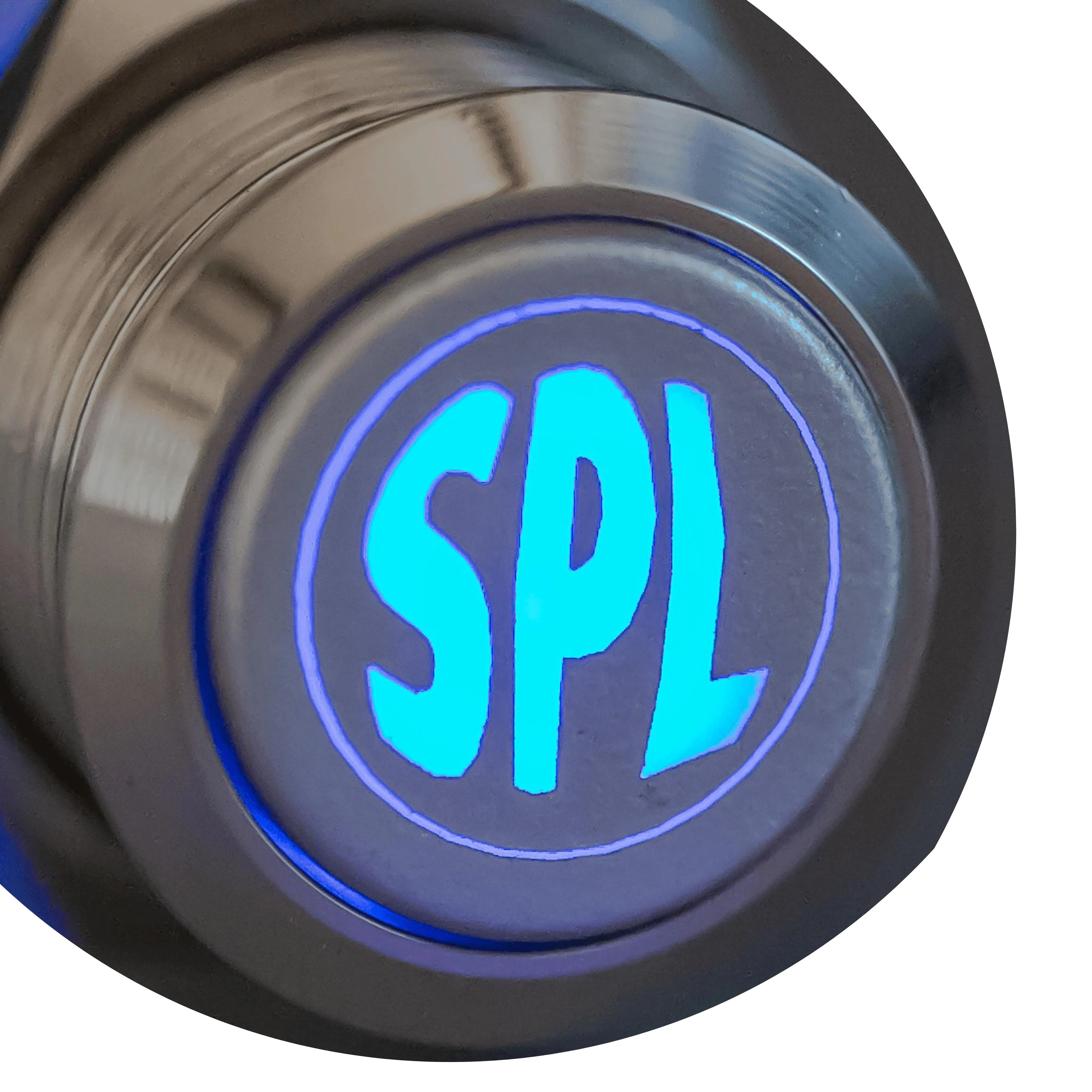 Sparked Innovations Universal Aluminum Latching SPL Pushbutton Switch w/LED SPDT - Image 2