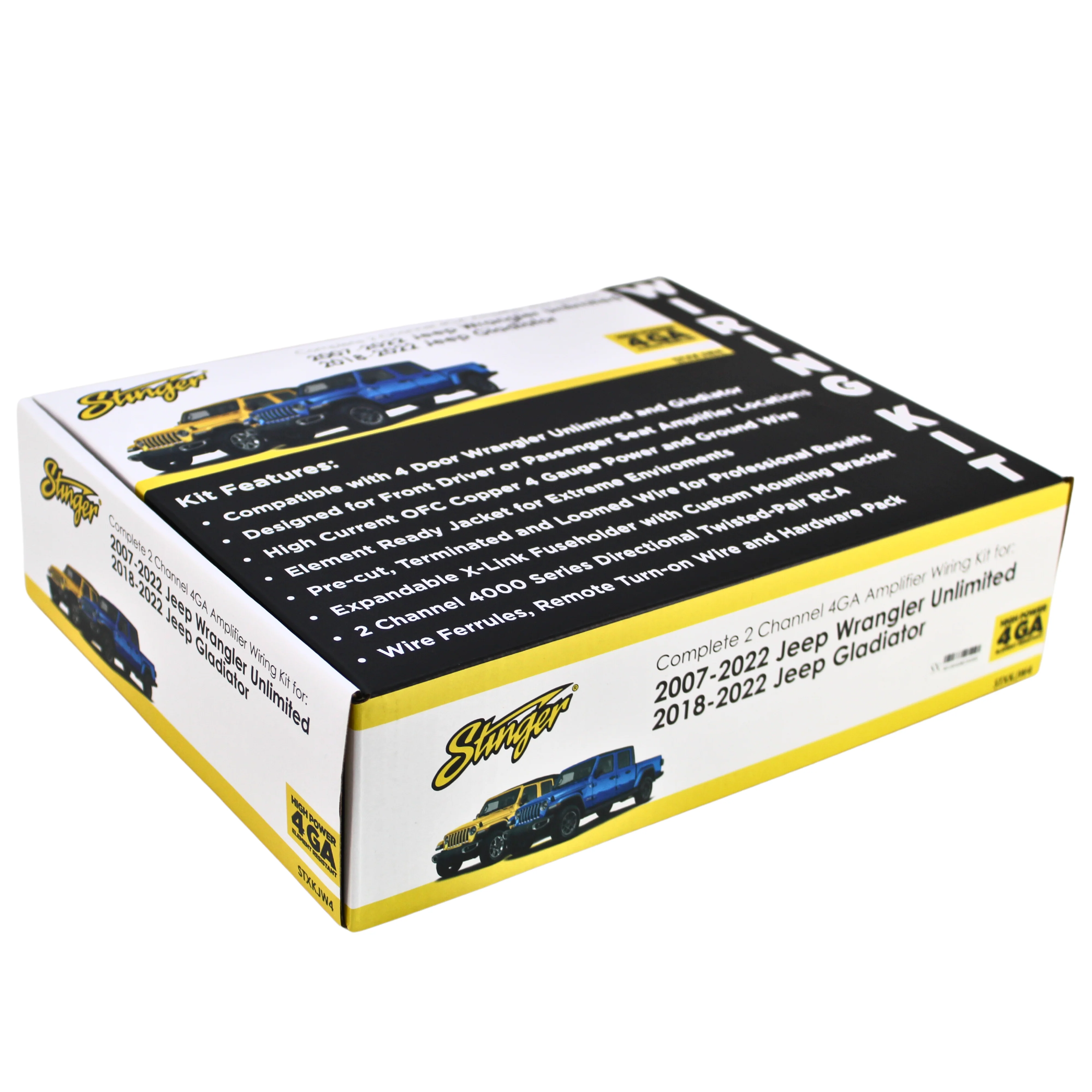 Stinger 4 Gauge OFC Amplifier wiring kit 2007-2021 Jeep Wrangler Unlimited - Image 7