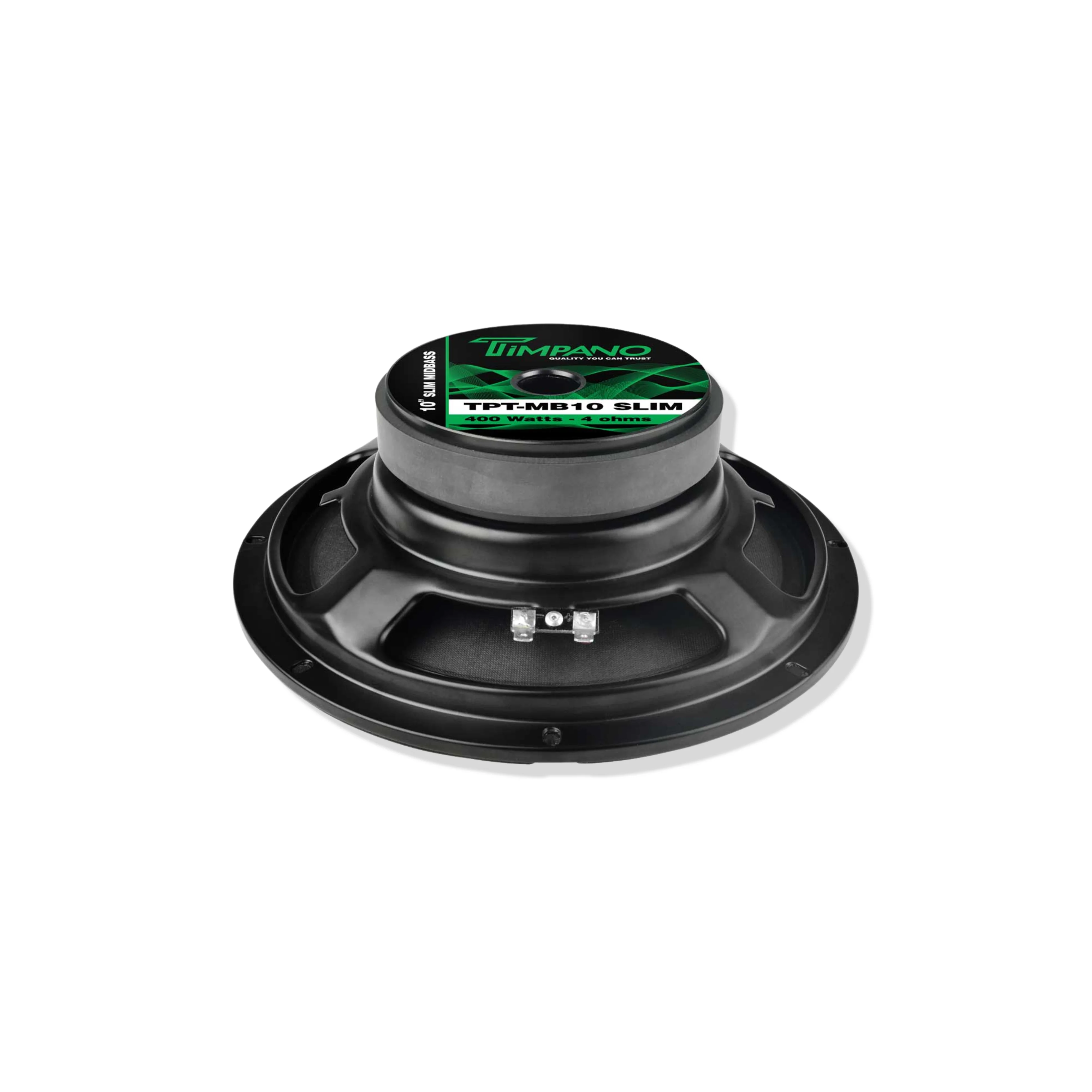 Timpano 10 Inch 400W 4 Ohm Mid Bass Shallow Mount Loudspeaker TPT-MB10 SLIM - Image 2