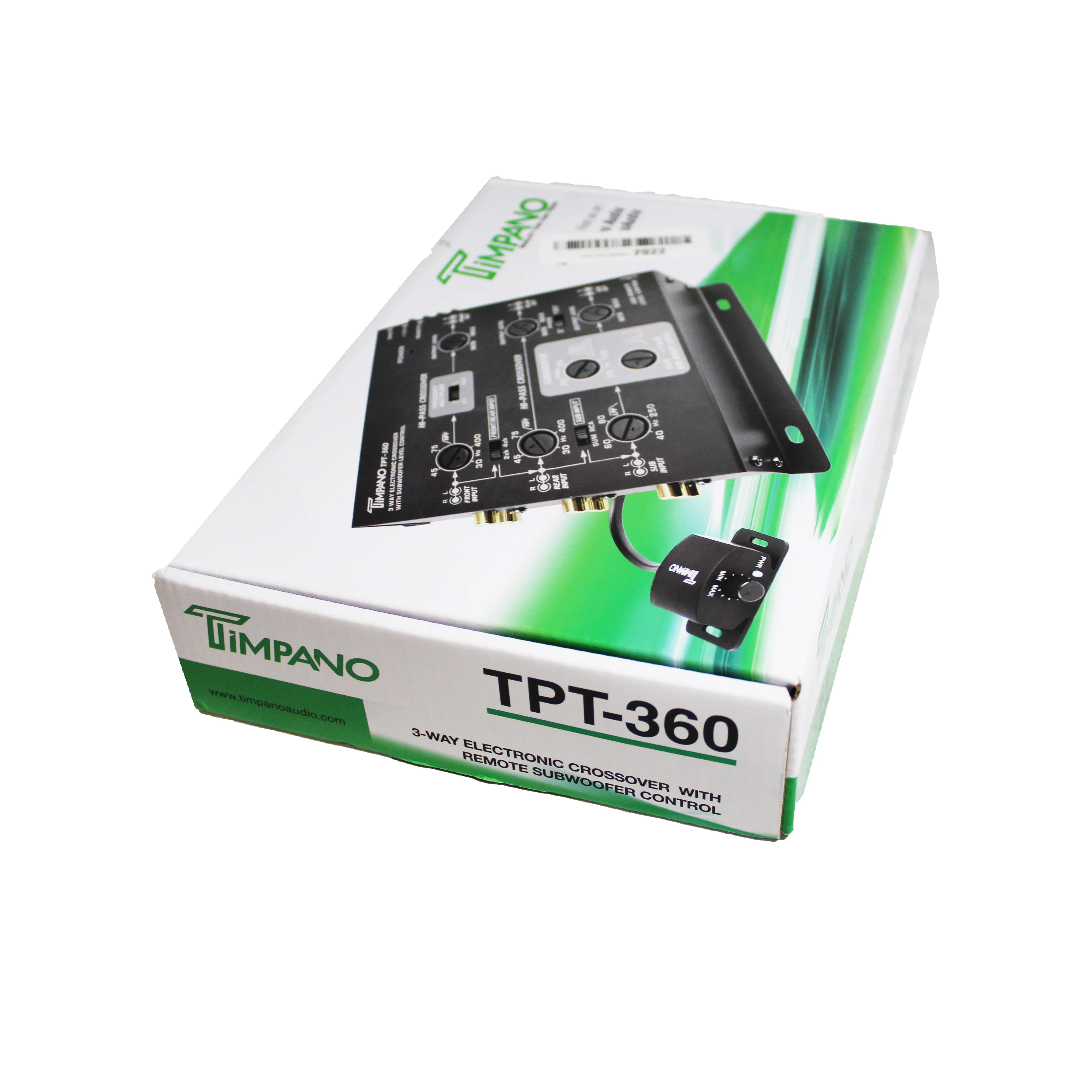 Timpano 3-Way Electronic Crossover 2/4/6 Channel Input 5-Volt RCA Output TPT-360 - Image 6