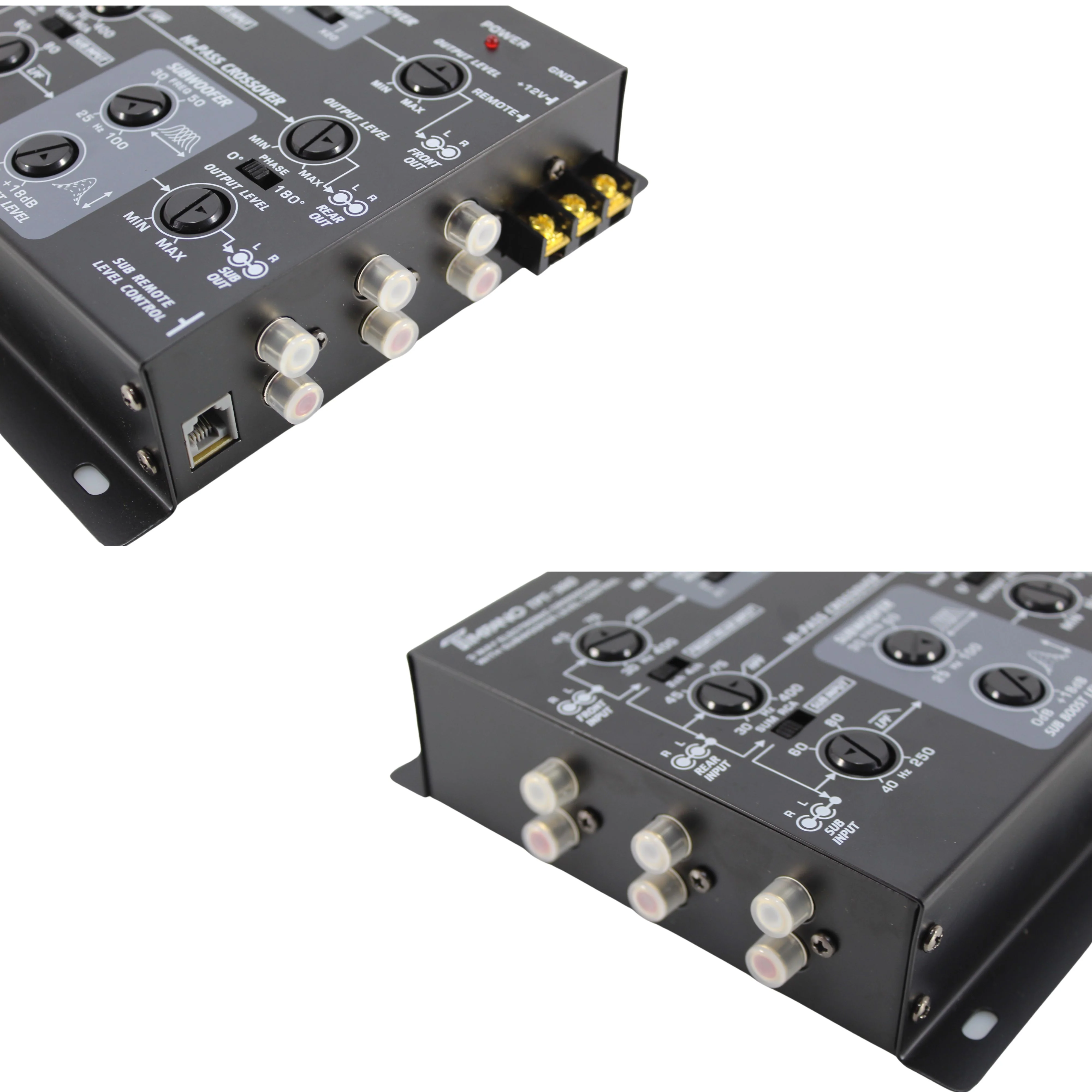Timpano 3-Way Electronic Crossover 2/4/6 Channel Input 5V RCA Output OPEN BOX - Image 5