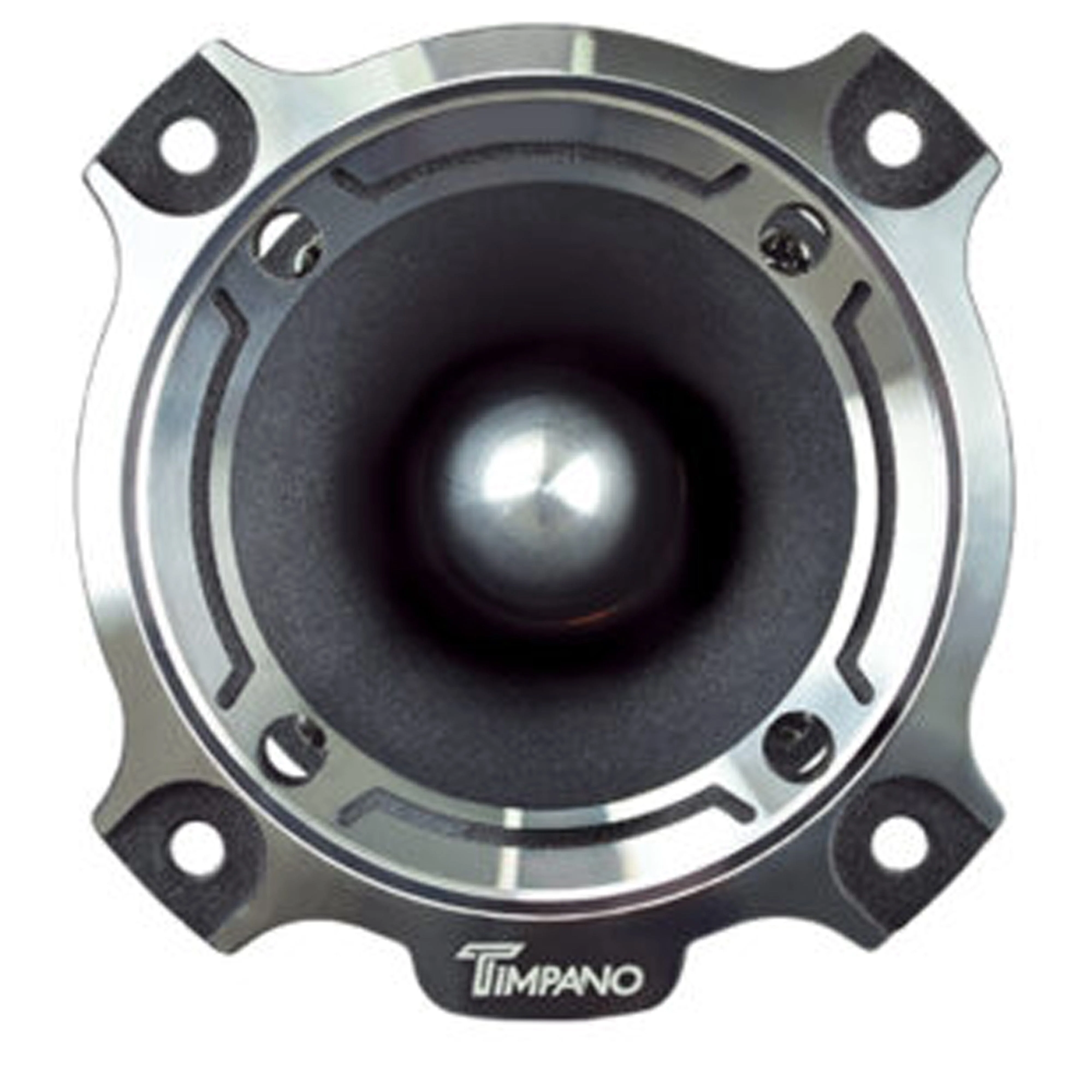 Timpano 3.5 Inch 240W 4 Ohm 1 Inch VC Chrome Bullet Super Tweeters Pair TPT-ST4 - Image 2