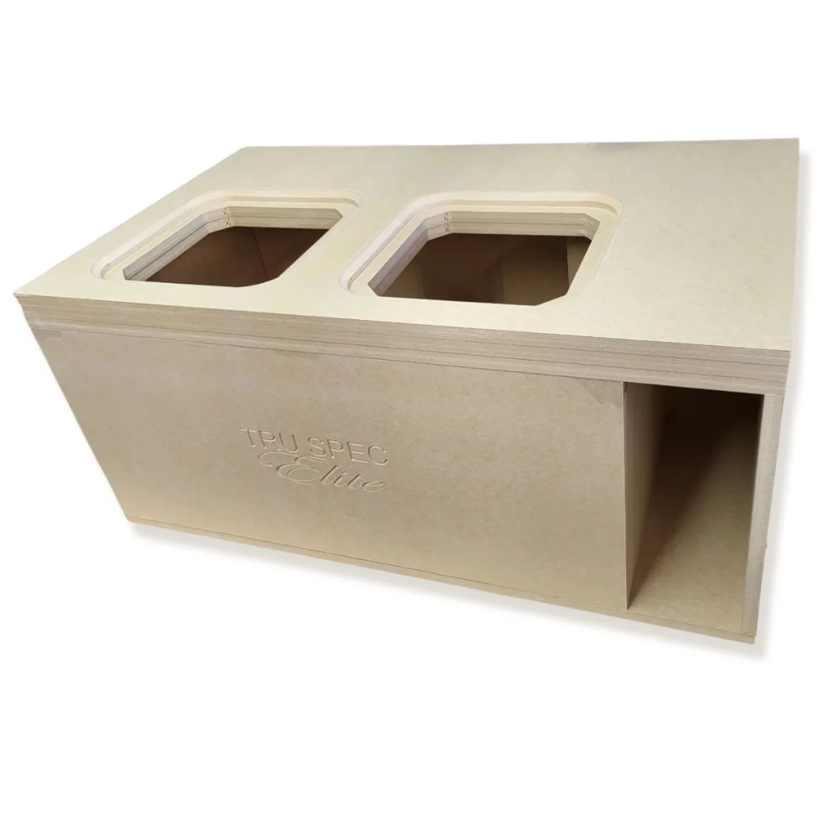 TRU SPEC Elite Dual Kicker SoloX L7X 12" Prefab MDF Ported Subwoofer Enclosure - Image 3