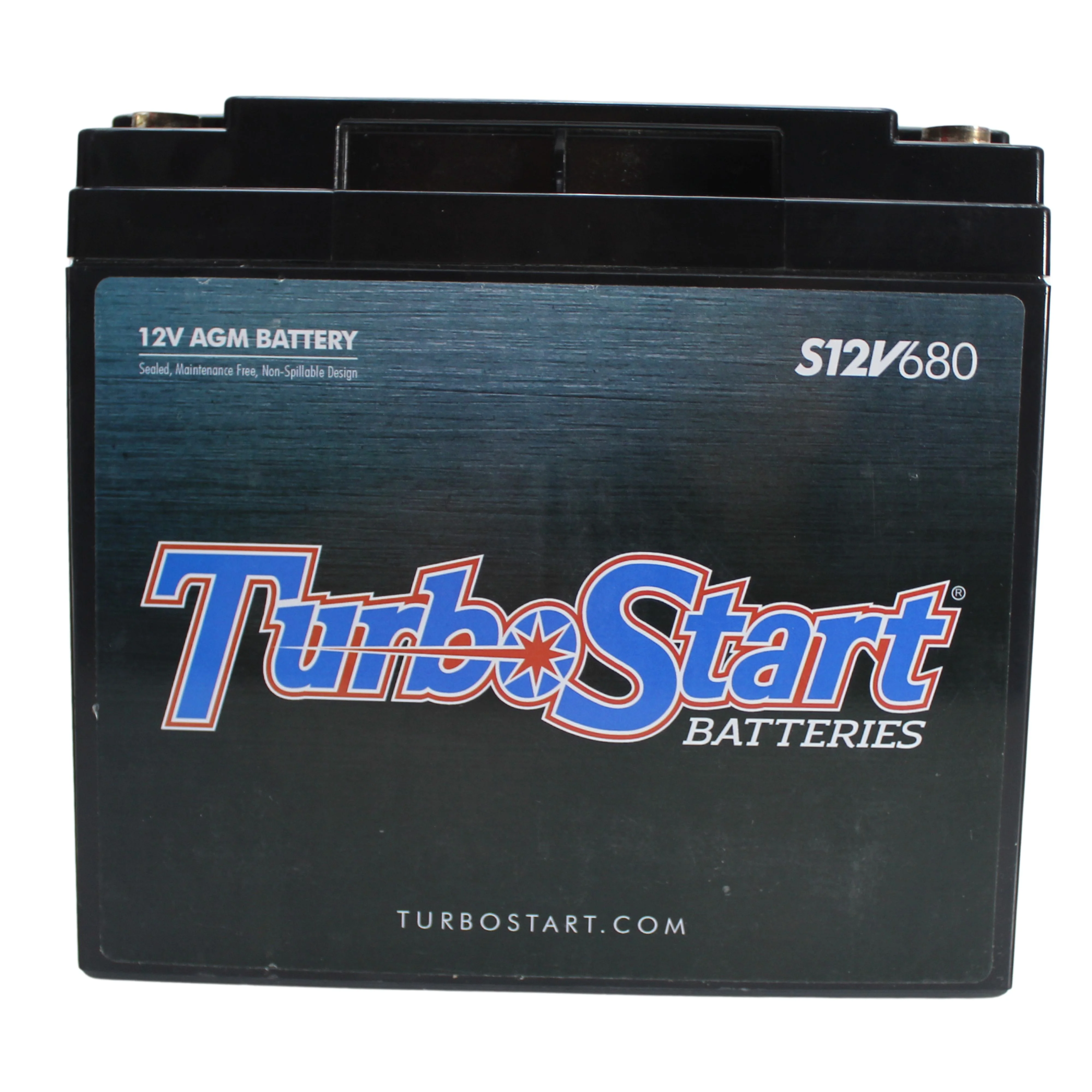 Turbo Start 12V AGM B-Stock Battery 370 Crank Amps Sealed  S12V680 - Image 2