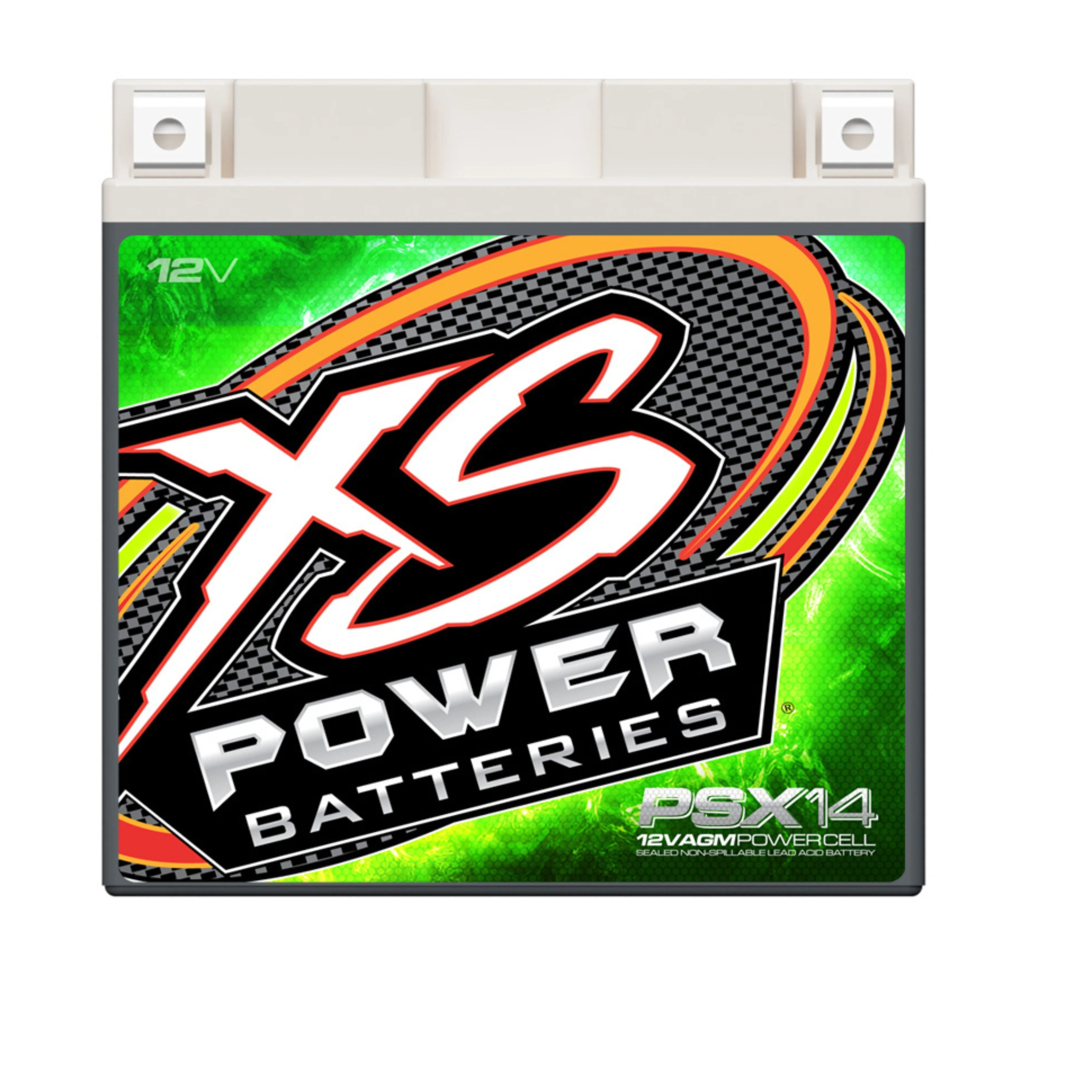12V AGM Powersports and Marine Car Audio Battery 800 Max Amps 16AH PSX14 - Image 2