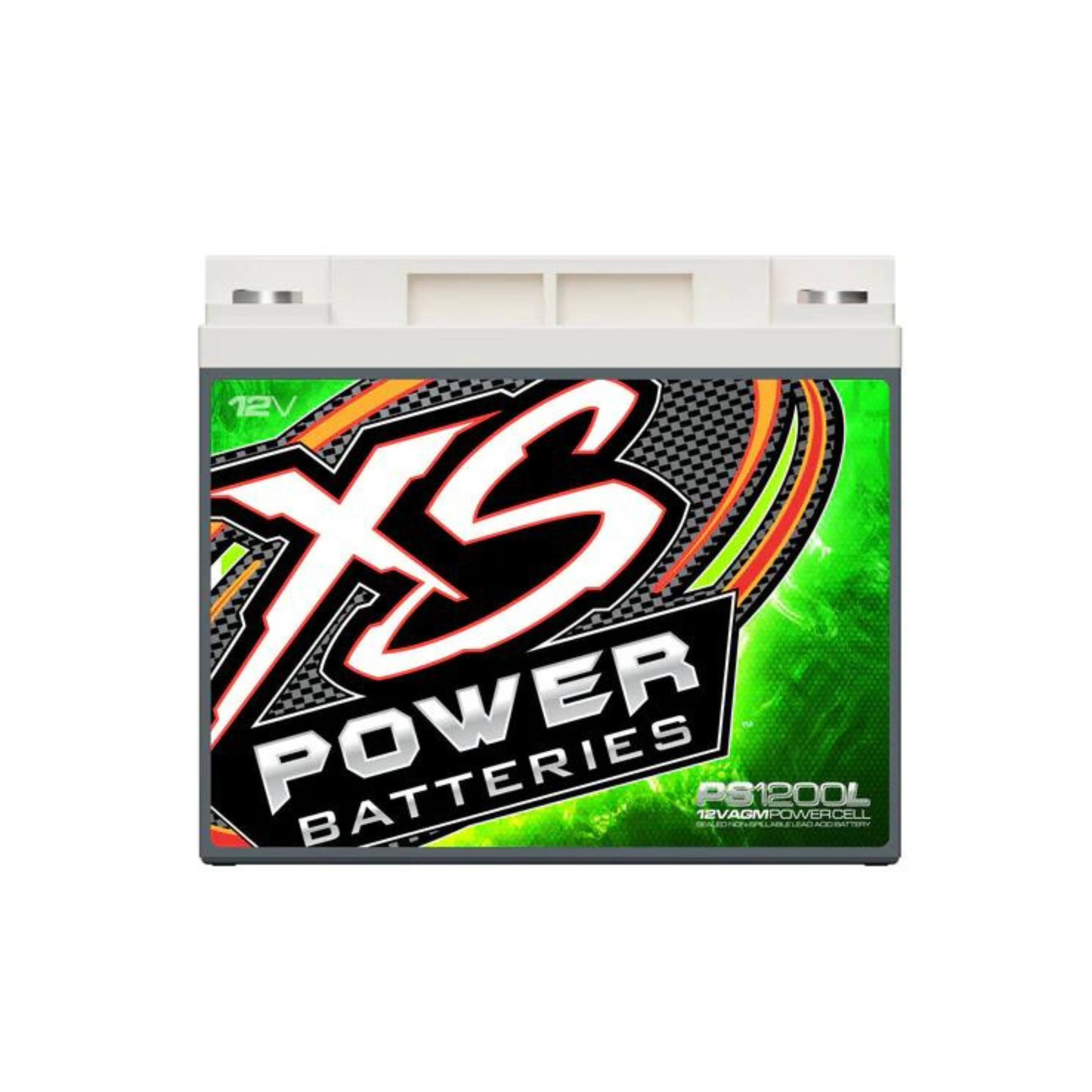 XS Power 12V Powersports Deep Cycle AGM 2600 Amps Ah 55 CA 740A 3000W PS1200L