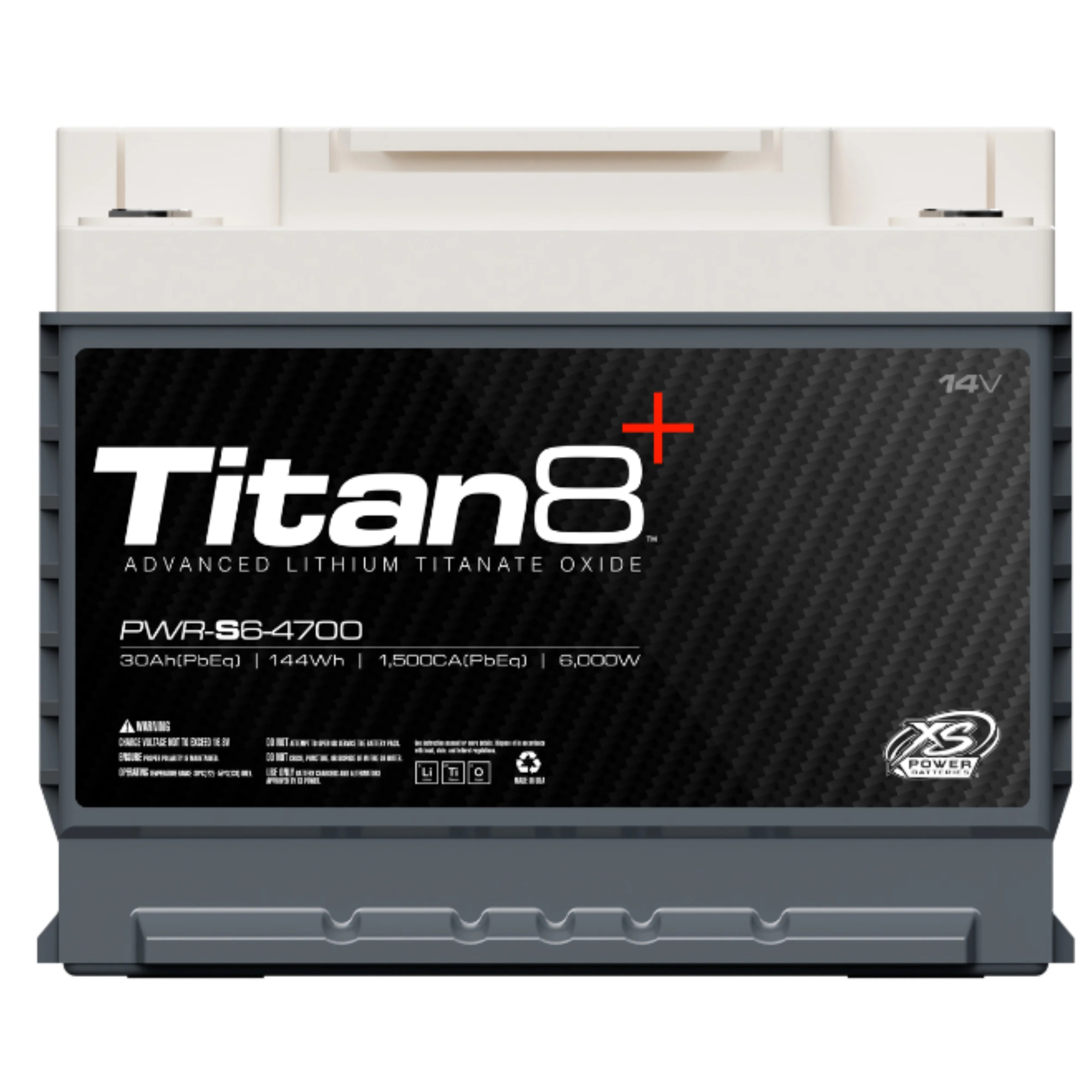 XS Power 14V BCI Group 47, 6000W Lithium Titanate Battery PWR-S6-4700 - Image 2