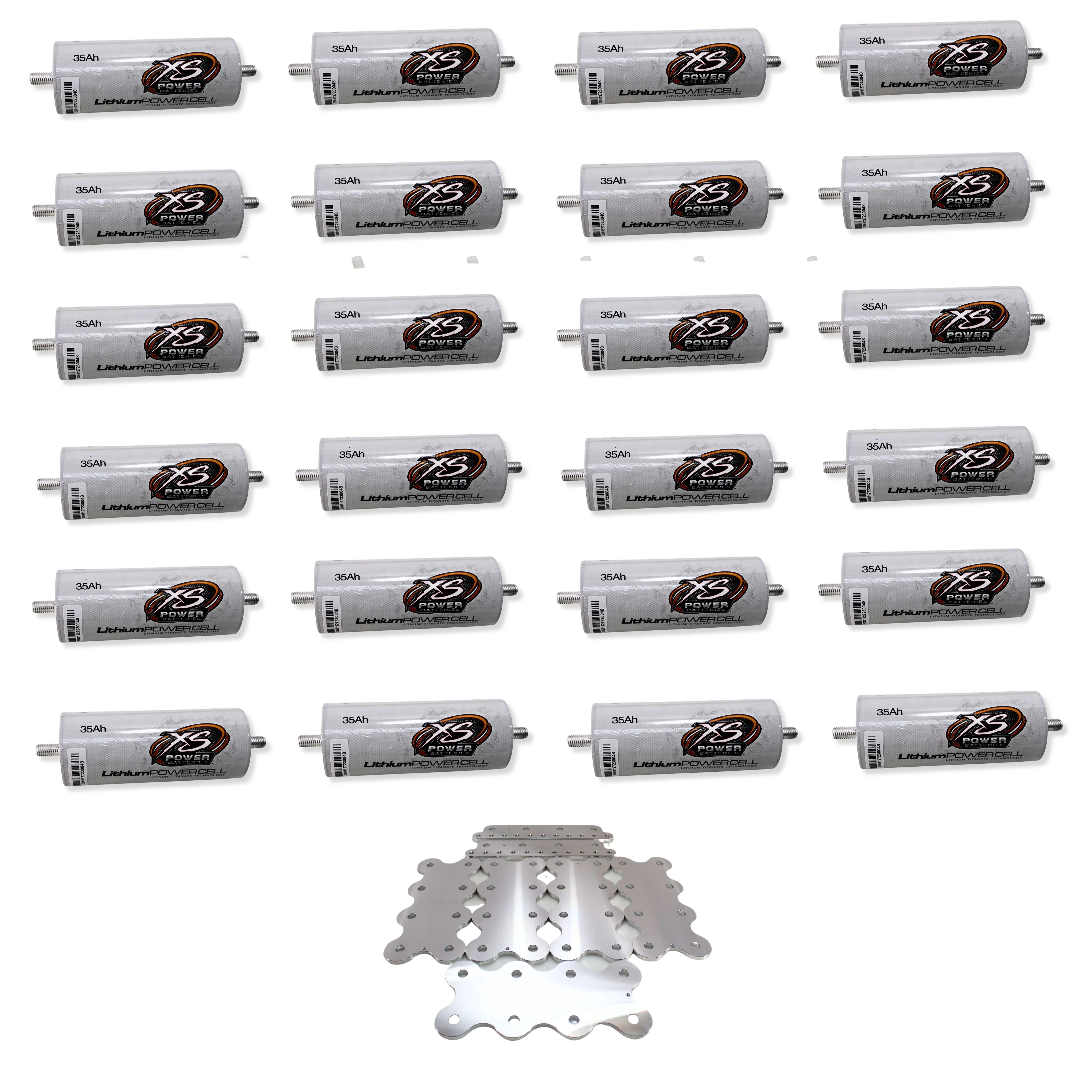 XS Power 24 Pack Kit 35AH Lithium Cells 2.3v Lithium Titanate Oxide (LTO) Lot - Image 2