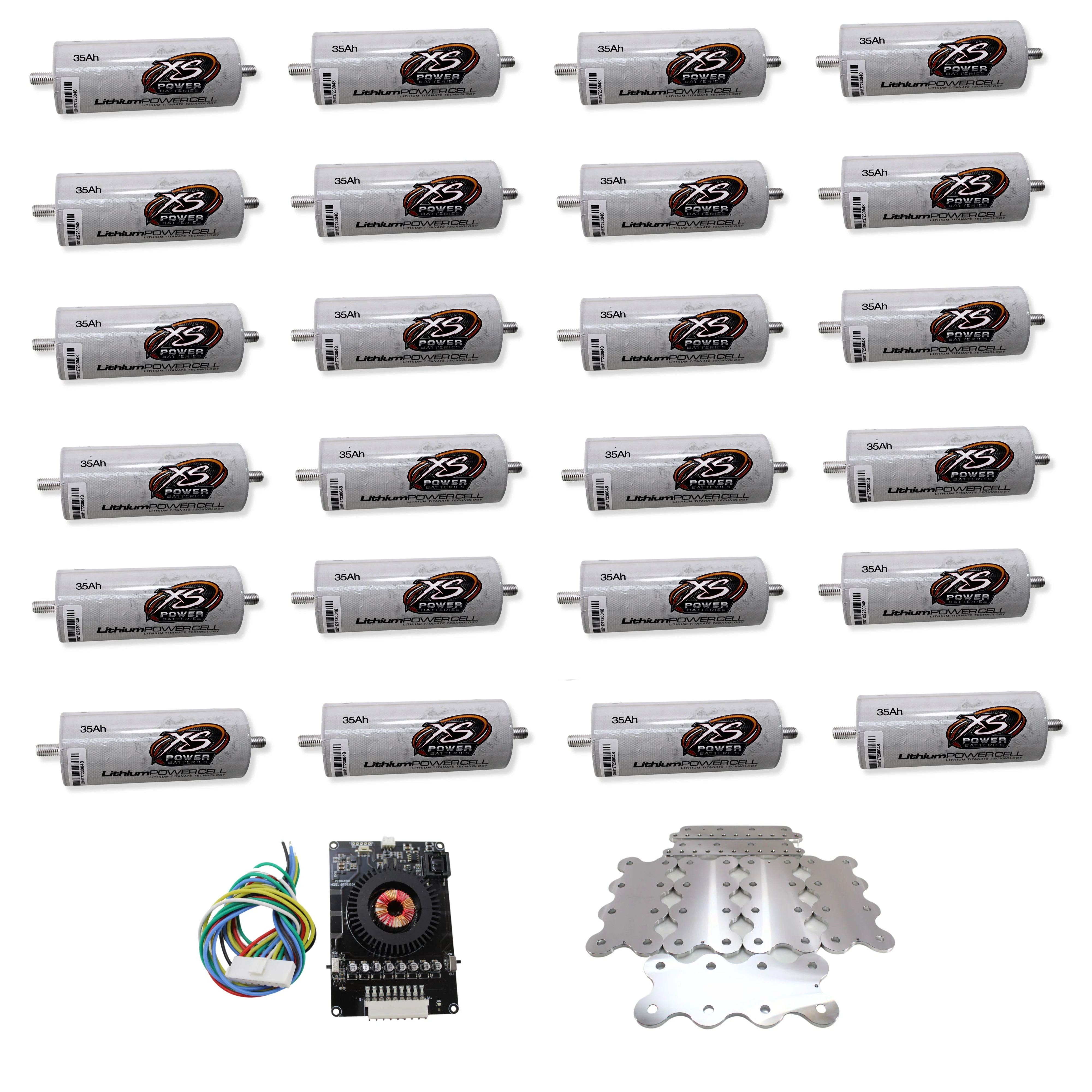 XS Power 24 Pack Kit 35AH Lithium Cells 2.3v Lithium Titanate Oxide (LTO) Lot - Image 3