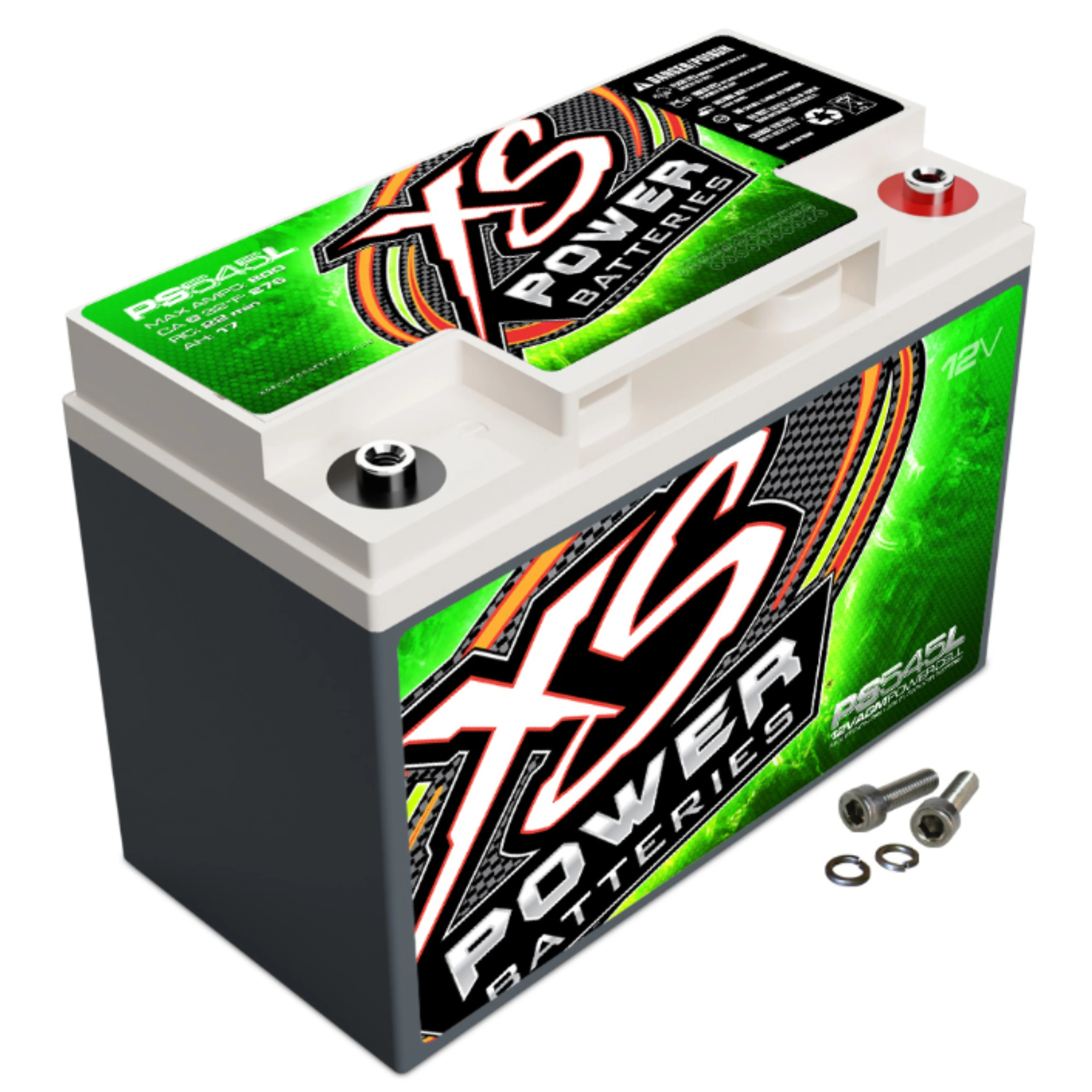XS Power 800 AMP 12V 600W 17 Ah AGM Battery for Marine & Powersports PS545L