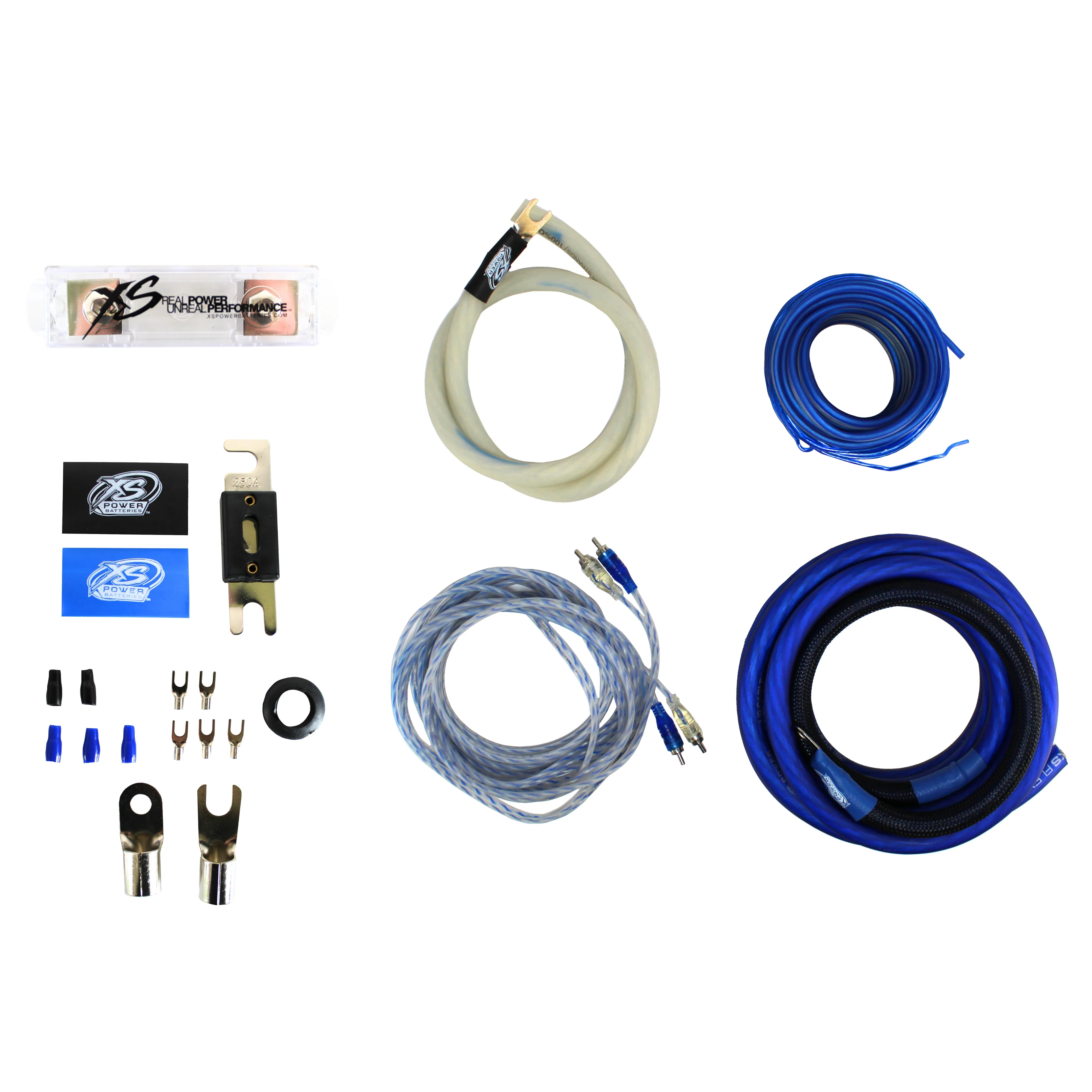 XS Power XS Flex OFC Oxygen-Free Copper 1/0 Gauge Amplifier Wire Kit AKXS0-1 - Image 3