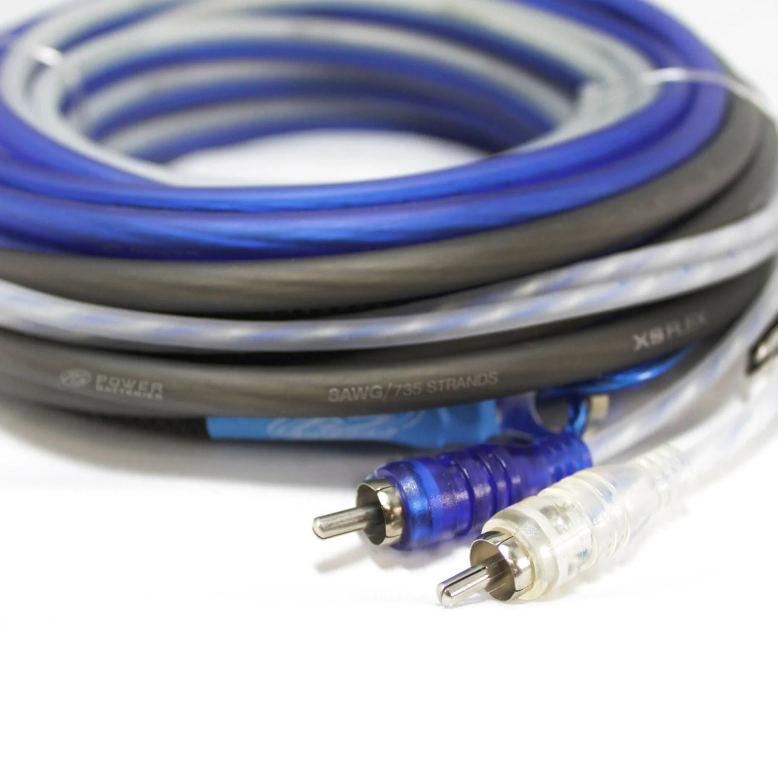 XS Power AKXS8-PS4 8 AWG OFC Amplifier Installation Kit w/100A Mini ANL Fuse - Image 2
